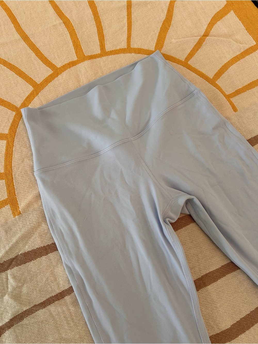 lululemon athletica high Rise Align Light Blue Leggings